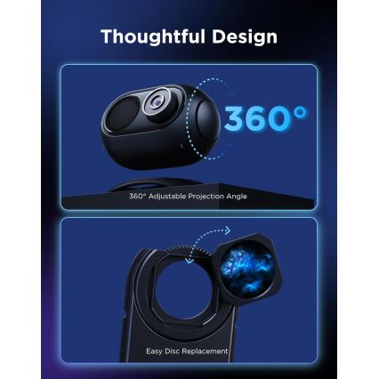 Govee - Proyector de luz Galaxy 2 Pro Matter con altavoz Wi‑Fi