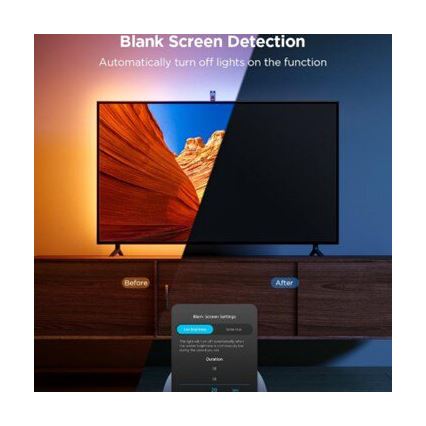 Govee - SET 2x Iluminación trasera TV 55-65 Iluminación LED SMART RGBICW Wi-Fi