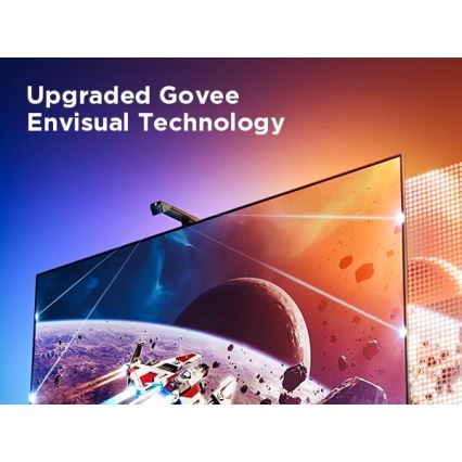 Govee - SET 2x Iluminación trasera TV 55-65 Iluminación LED SMART RGBICW Wi-Fi