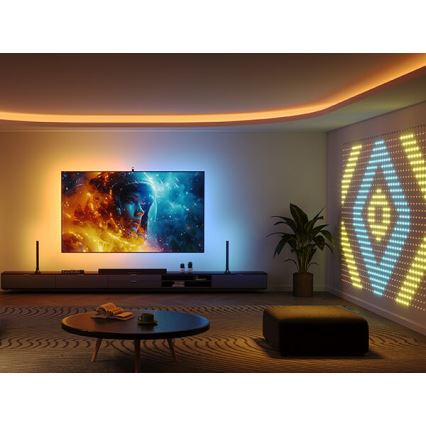 Govee - SET 2x Iluminación trasera TV 55-65 Iluminación LED SMART RGBICW Wi-Fi