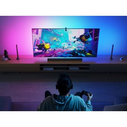 Govee - SET 2x Iluminación trasera TV 55-65 Iluminación LED SMART RGBICW Wi-Fi