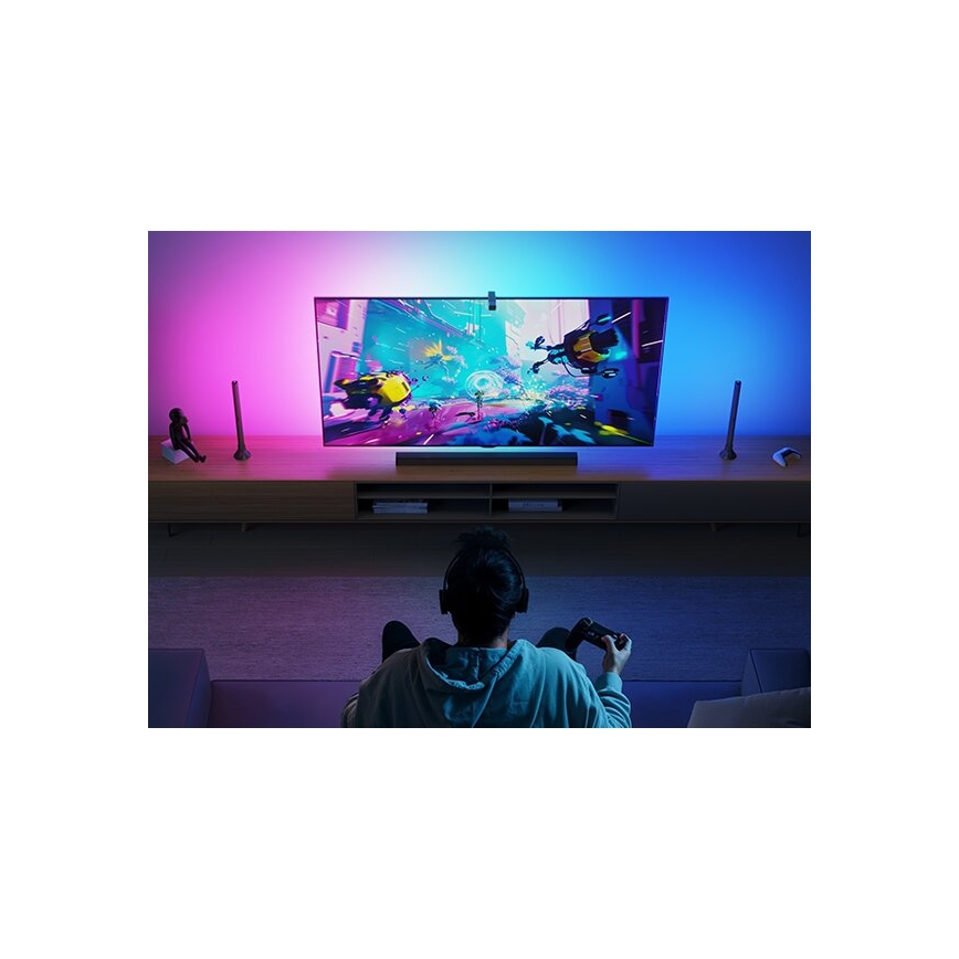 Govee - SET 2x Iluminación trasera TV 55-65 Iluminación LED SMART RGBICW Wi-Fi