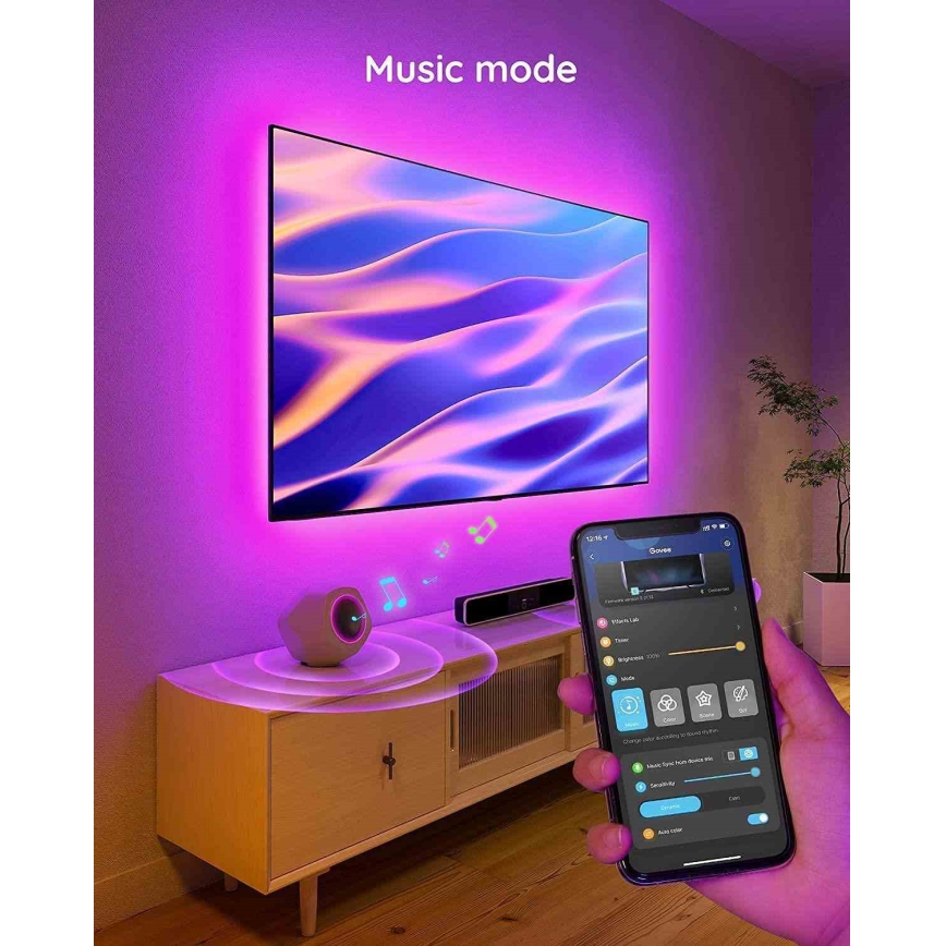 Govee - TV 46-60 retroiluminación LED inteligente RGB