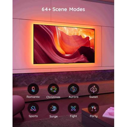 Govee - TV 46-60 SMART LED retroiluminación RGB + control remoto