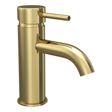 Grifo de lavabo DRAGOR 15,6 cm latón pulido