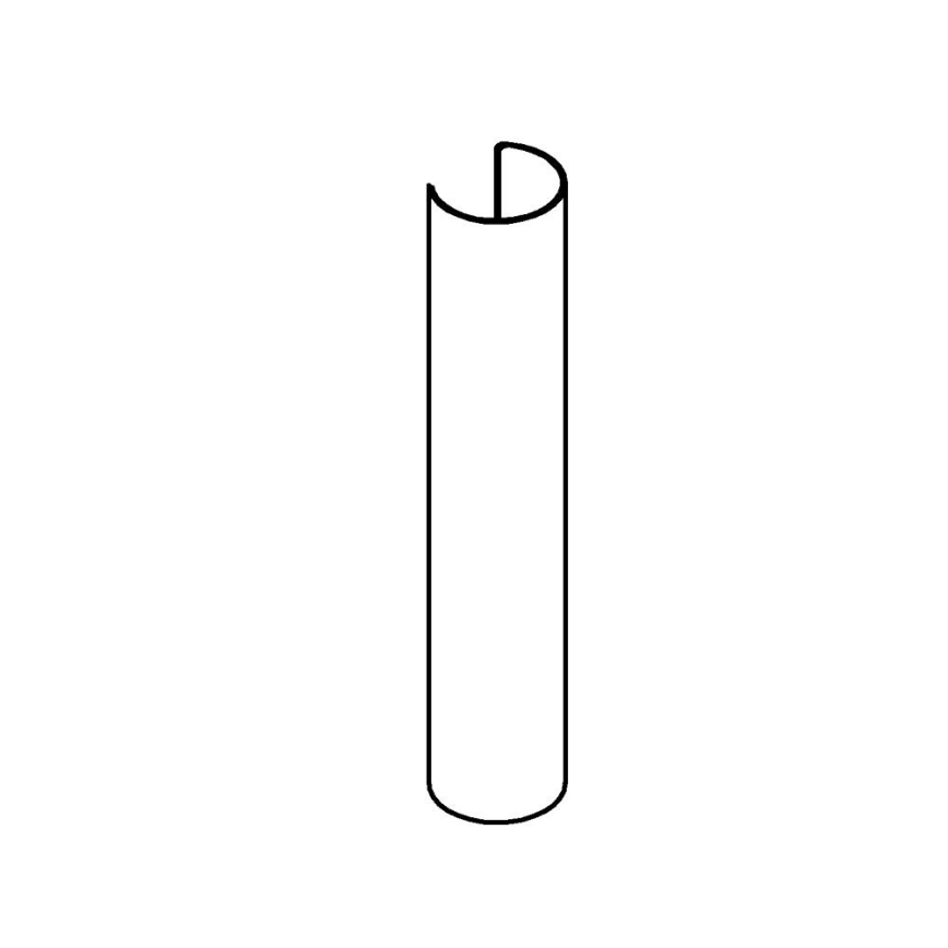 GROHE 101008DL00 - Embellecedor redondo para sifón 340 mm, bronce