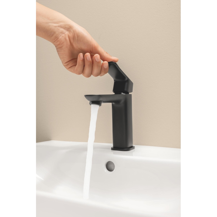 GROHE 1018332430 - Grifo de lavabo DICE M negro