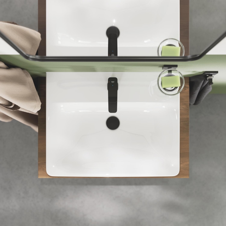 GROHE 1018362430 - Grifo monomando para lavabo DICE M, acabado negro
