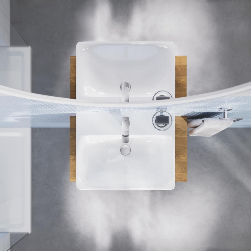 GROHE 1018610000 - Grifo de lavabo DICE S, acabado cromado brillante