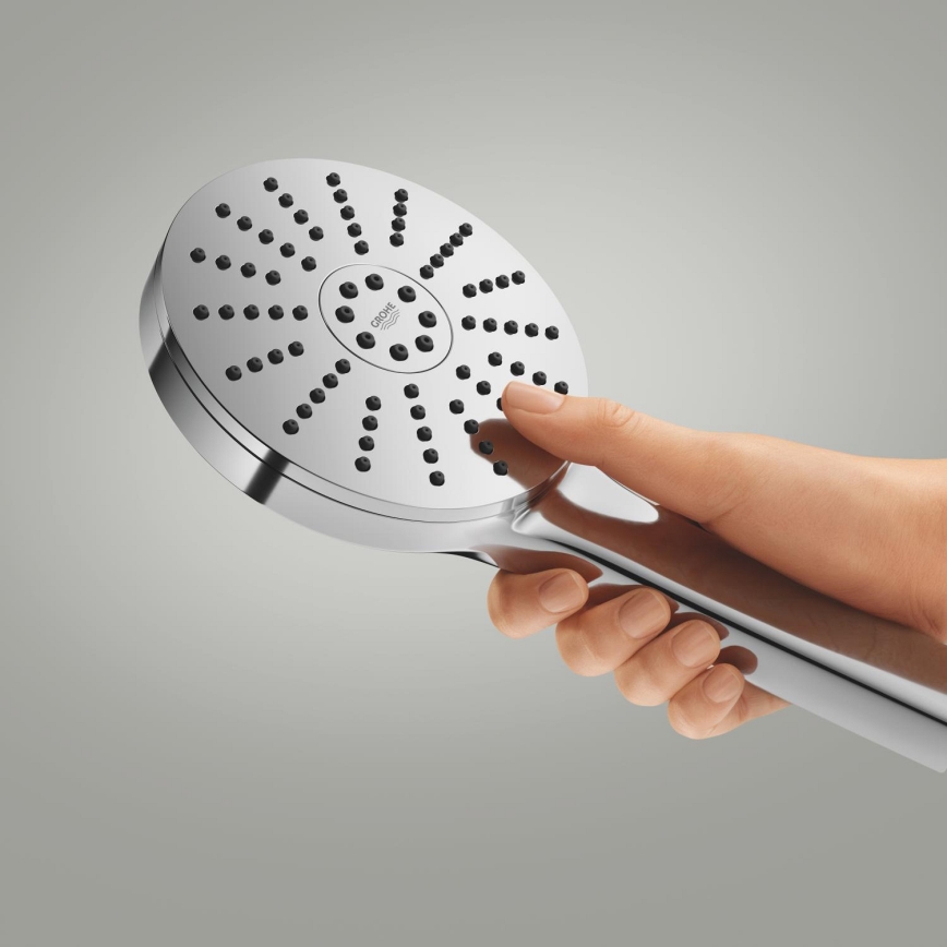GROHE 1348630000 - Ducha de mano VITALIO JOY+ 120 mm, acabado cromado brillante