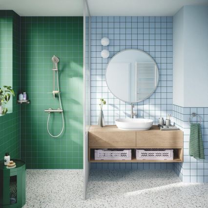 GROHE 134863DC00 - Ducha de mano VITALIO JOY+ 120 mm cromado mate