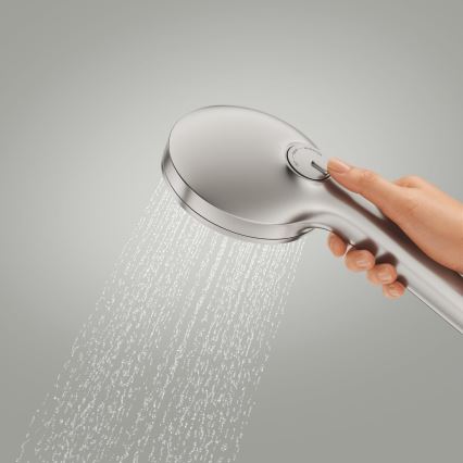 GROHE 134863DC00 - Ducha de mano VITALIO JOY+ 120 mm cromado mate