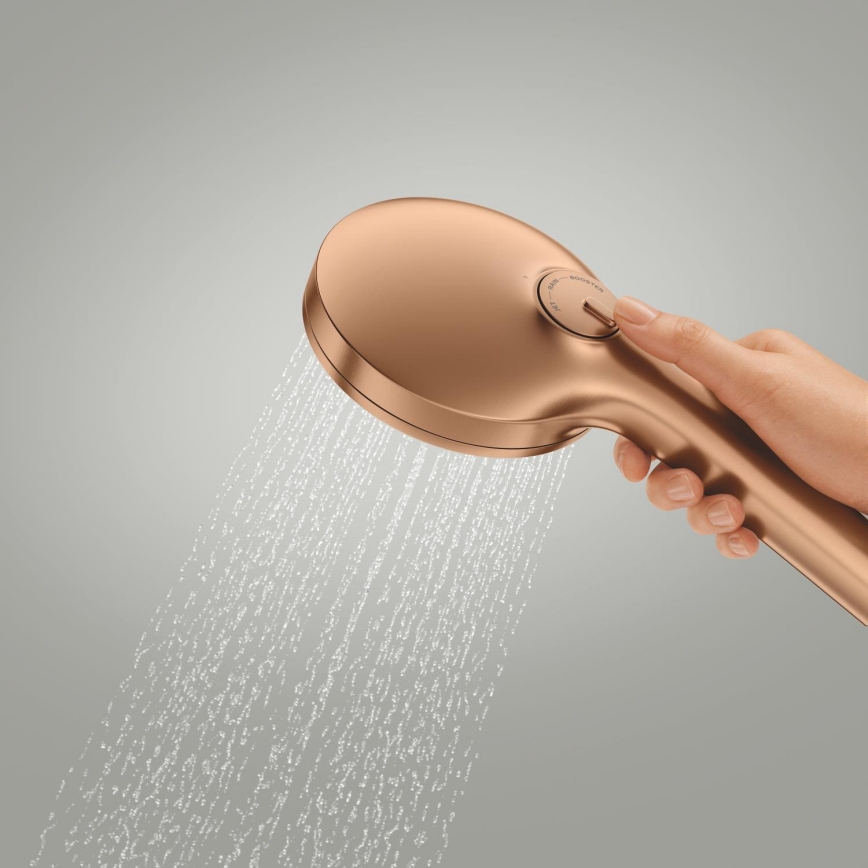 GROHE 134863DL00 - Ducha de mano VITALIO JOY+ 120 mm, acabado en cobre