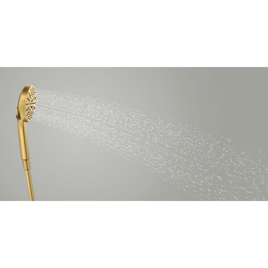 GROHE 134863GN00 - Ducha de mano VITALIO JOY+ 120 mm, acabado en oro cepillado