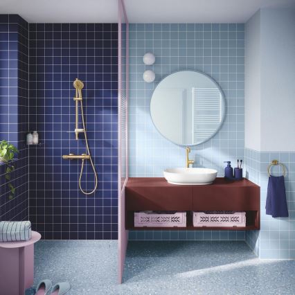 GROHE 134863GN00 - Ducha de mano VITALIO JOY+ 120 mm oro