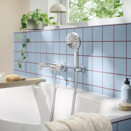GROHE 1348640000 - Ducha de mano VITALIO JOY+ 120 mm cromo brillante
