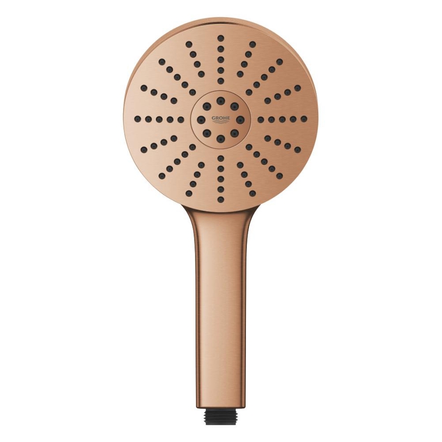 GROHE 134864DL00 - Ducha de mano VITALIO JOY+ de 120 mm acabado en cobre