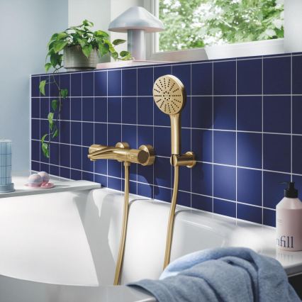 GROHE 134864GN00 - Ducha de mano VITALIO JOY+ 120 mm, acabado dorado