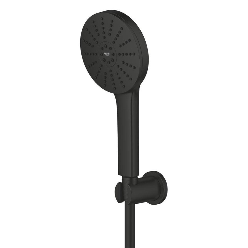 GROHE 1348652430 - Juego de ducha VITALIO JOY+ 120 mm negro