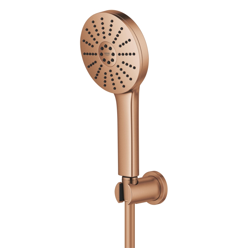 GROHE 134865DL00 - Set de ducha VITALIO JOY+ 120 mm, acabado en cobre
