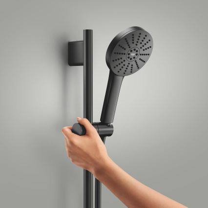 GROHE 1348662430 - Juego de ducha VITALIO JOY+ 120 mm negro