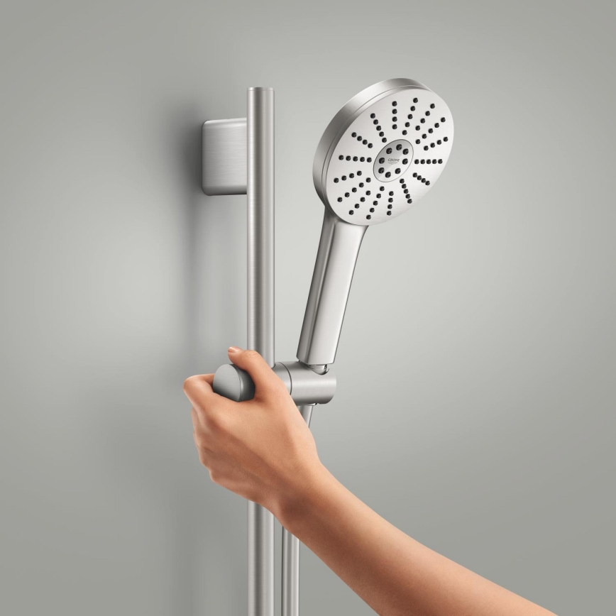 GROHE 134866DC00 - Juego de ducha VITALIO JOY+ de 120 mm, cromo mate