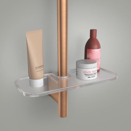 GROHE 134866DL00 - Juego de ducha VITALIO JOY+ 120 mm, acabado en cobre