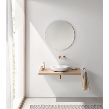 GROHE 19408DL1 - Grifo de lavabo para instalación en 2 orificios ESSENCE, 183 mm, acabado bronce