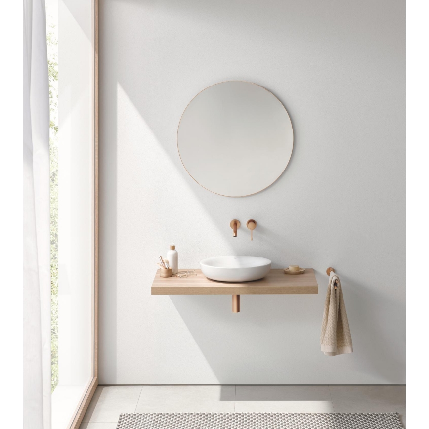 GROHE 19408DL1 - Grifo de lavabo para instalación en 2 orificios ESSENCE, 183 mm, acabado bronce