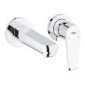 GROHE 19573002 - Grifo de lavabo para 2 orificios EURODISC COSMOPOLITAN 11x17 cm, acabado cromado