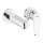 GROHE 19573002 - Grifo de lavabo para 2 orificios EURODISC COSMOPOLITAN 11x17 cm, acabado cromado