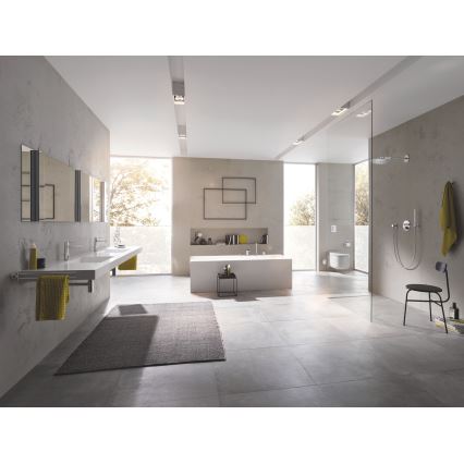 GROHE 19577001 - Mezclador para bañera de cuatro orificios LINEARE, cromo brillante