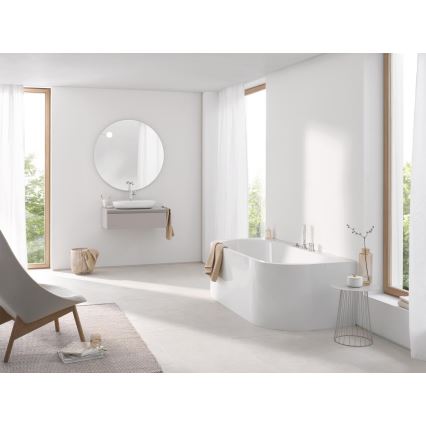 GROHE 19976001 - Mezclador para bañera de 3 orificios ESSENCE, cromo brillante
