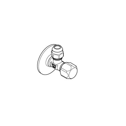 GROHE 22023000 - Válvula angular DN 15 cromado brillante