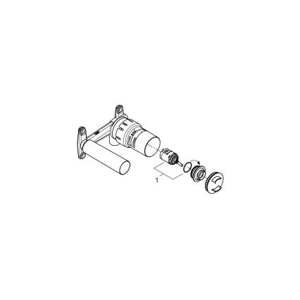 GROHE 23429000 - Cuerpo empotrado monomando DN 15 de latón