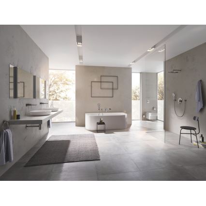 GROHE 23444AL1 - Grifo de lavabo para instalación empotrada LINEARE 207 mm grafito