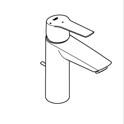 GROHE 23552002 - Grifo para lavabo START 192 mm, cromo brillante