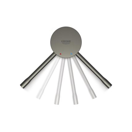 GROHE 23590AL1 - Grifo de lavabo ESSENCE tamaño S, acabado grafito
