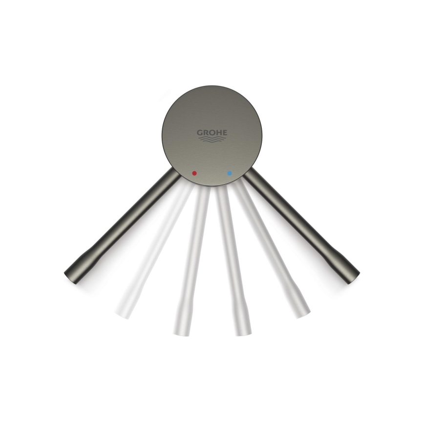 GROHE 23590AL1 - Grifo de lavabo ESSENCE tamaño S, acabado grafito