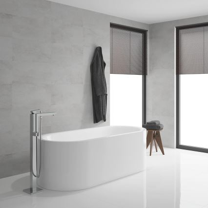 GROHE 23672001 - Grifo de bañera EUROCUBE 298 mm cromado brillante