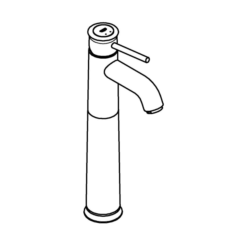 GROHE 23784000 - Grifo de lavabo START CLASSIC 357 mm cromo brillante