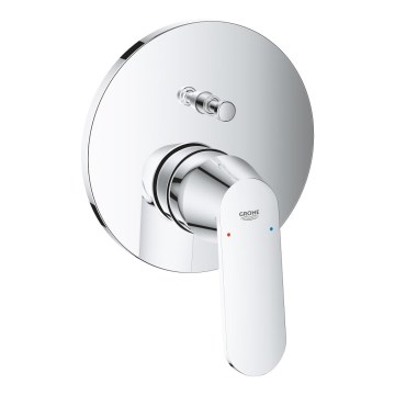 GROHE 24045000 - Grifo mezclador con desviador de dos vías EUROSMART, cromo brillante