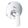 GROHE 24045000 - Grifo mezclador con desviador de dos vías EUROSMART, cromo brillante