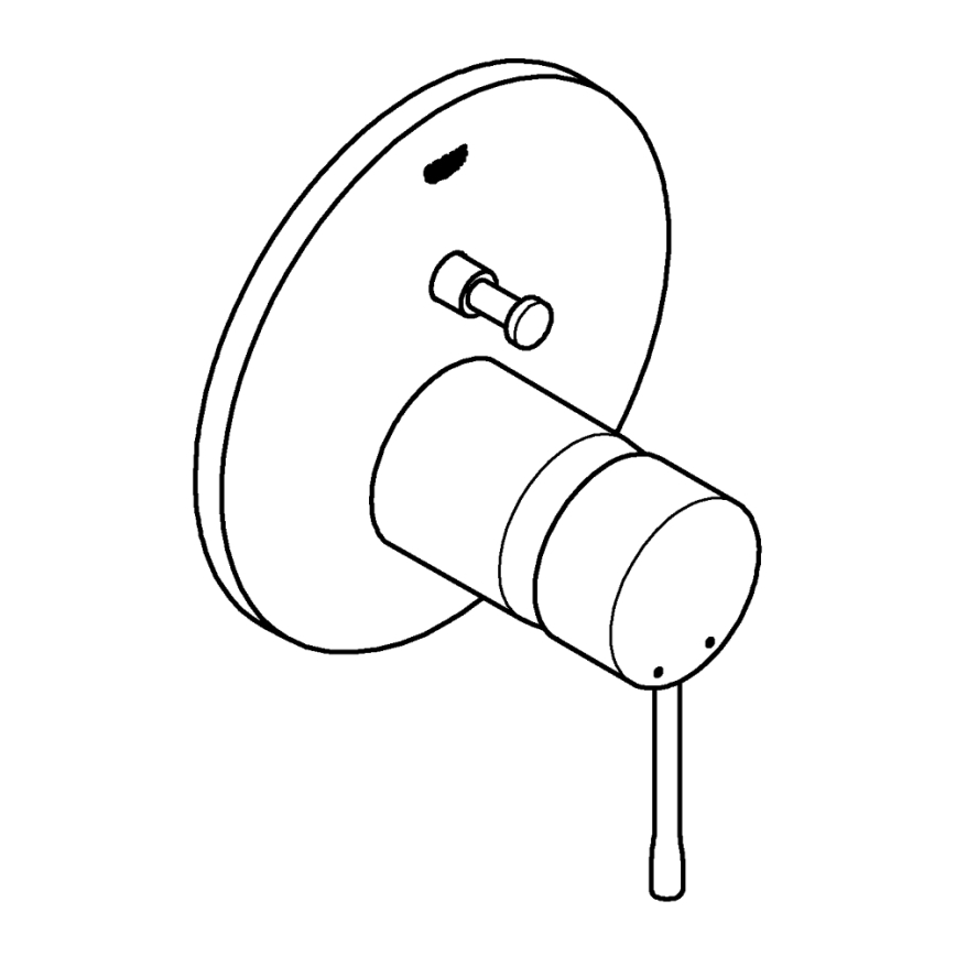 GROHE 24058GN1 - Grifo ESSENCE acabado dorado