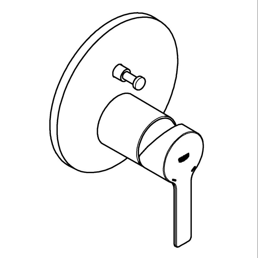 GROHE 24064001 - Grifo LINEARE cromo brillante
