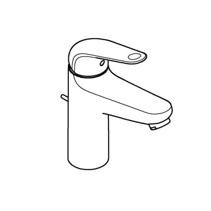 GROHE 24325001 - Grifo de lavabo SWIFT DN 15, tamaño M, acabado cromado brillante