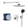 GROHE 25293000 - Set de ducha START EDGE 250 mm cromado brillante