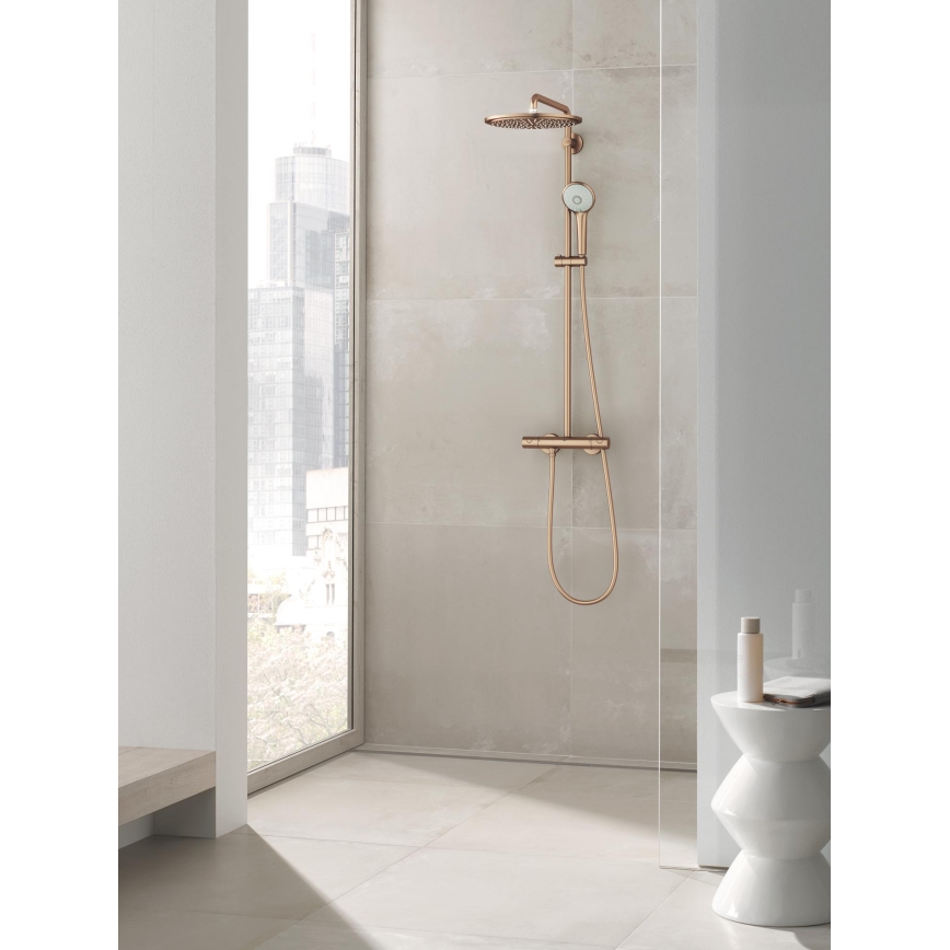 GROHE 26075DL0 - Sistema de ducha EUPHORIA SYSTEM 310 en bronce