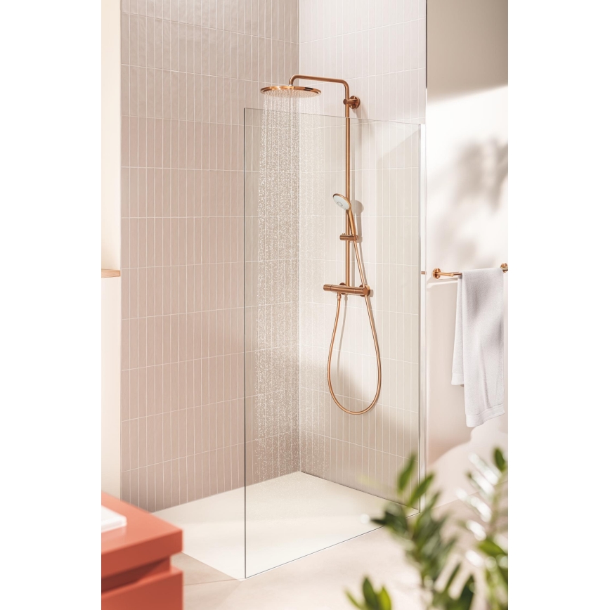 GROHE 26075DL0 - Sistema de ducha EUPHORIA SYSTEM 310 en bronce