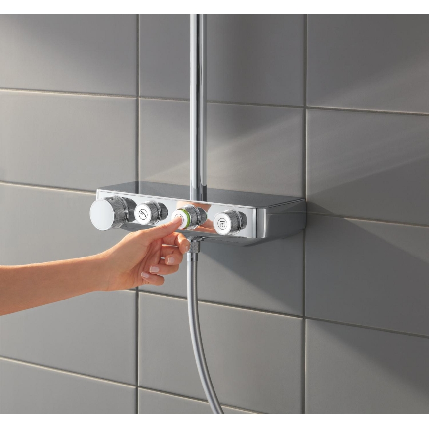 GROHE 26507000 - Sistema de ducha EUPHORIA SMARTCONTROL 310 DUO en cromo brillante